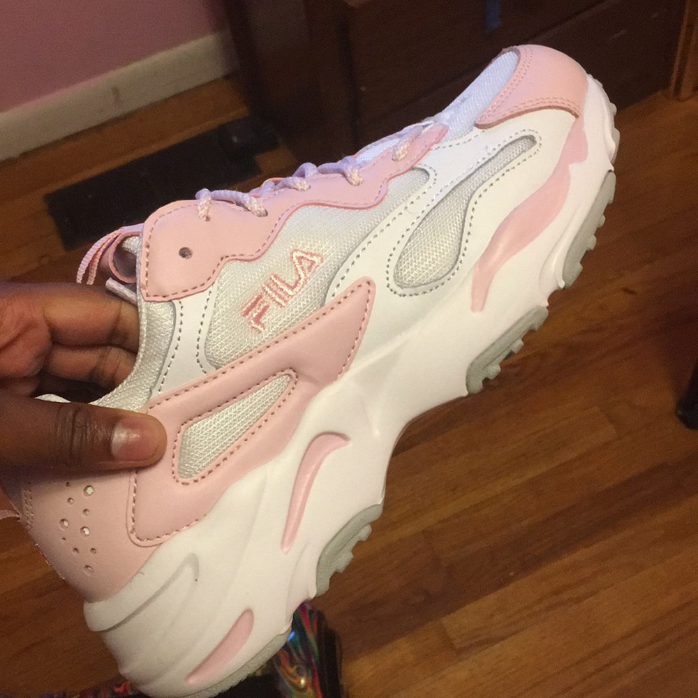 Brand new Pink and white Shoes FILS